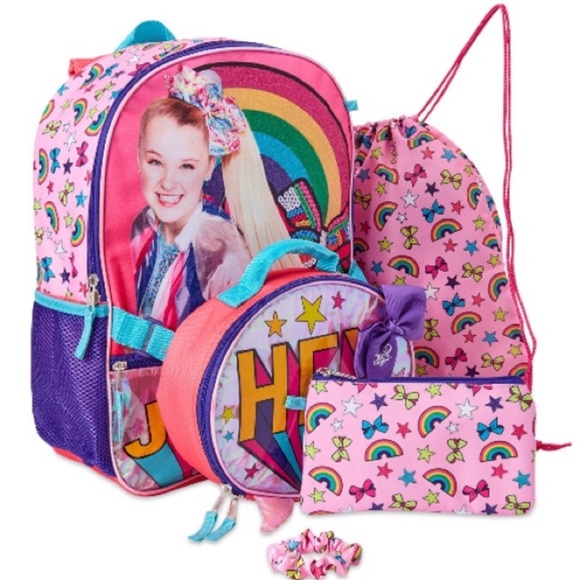 🌻 | SPRING CLEARANCE | Jojo Siwa 5pc backpack set - Picture 1 of 9